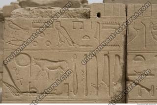 Photo Texture of Symbols Karnak 0115